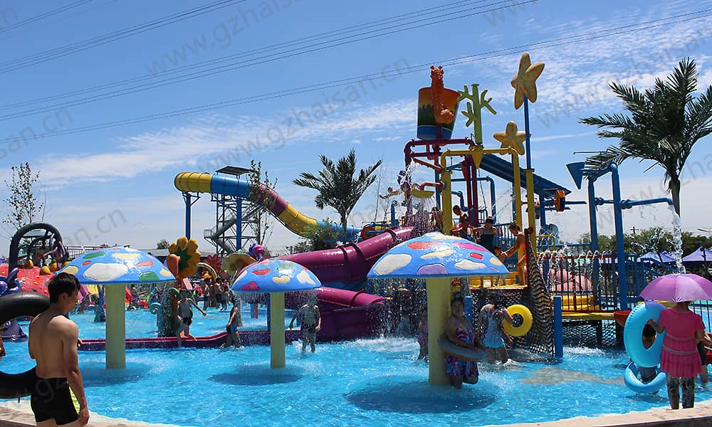 河北保定海森水上大世界小树屋、戏水小品