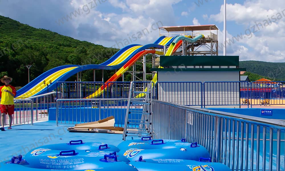 黑龙江哈尔滨格林水世界竞赛滑道、高速